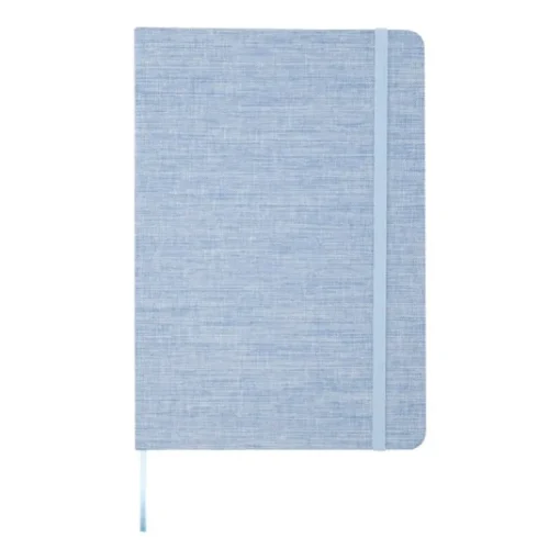 Gift Campaign Taccuino A5 con copertina rigida in cotone riciclato e fogli a righe> Quaderni A5