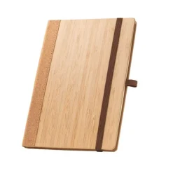 Gift Campaign Taccuino A5 con copertina rigida in bambù e sughero con pagine a righe></noscript> Taccuini Ecologici|Quaderni A5