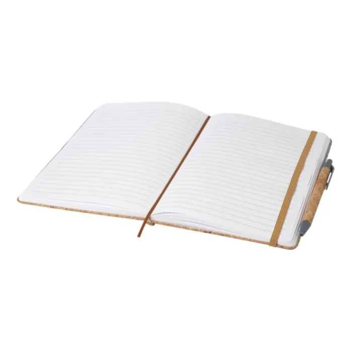 Gift Campaign Taccuino A5 con copertina in sughero e feltro riciclato fogli a righe> Quaderni A5