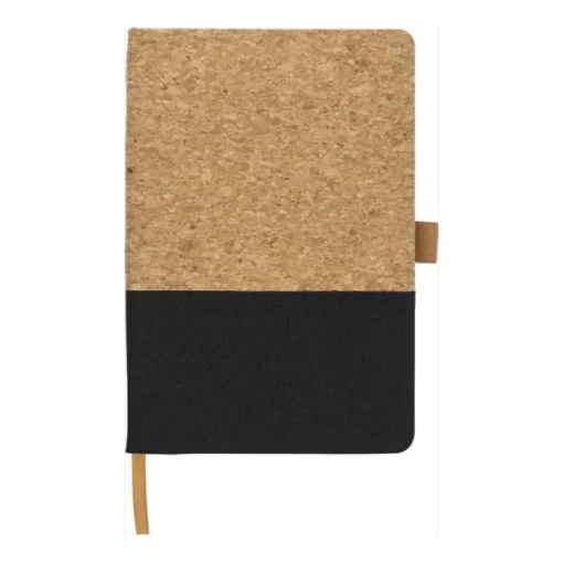 Gift Campaign Taccuino A5 con copertina in sughero e cotone con 80 pagine a righe> Taccuini Ecologici|Quaderni A5