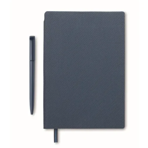 Gift Campaign Taccuino A5 con copertina rigida, pagine a righe e penna blu interna> Taccuini Con Penna|Quaderni A5