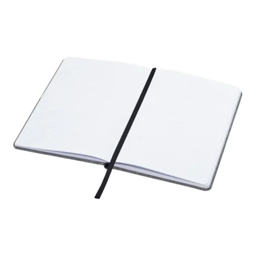 Gift Campaign Taccuino A5 con copertina in tessuto rPET, portapenne e fogli a righe> Quaderni A5