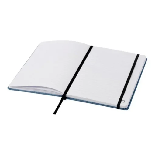 Gift Campaign Taccuino A5 con copertina in tessuto rPET, portapenne e fogli a righe> Quaderni A5