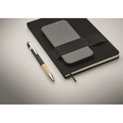 Gift Campaign Taccuino A5 con pagine a righe, penna e fascia elastica per cellulare></noscript> Taccuini Con Penna|Quaderni A5