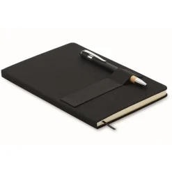Gift Campaign Taccuino A5 con pagine a righe, penna e fascia elastica per cellulare></noscript> Taccuini Con Penna|Quaderni A5