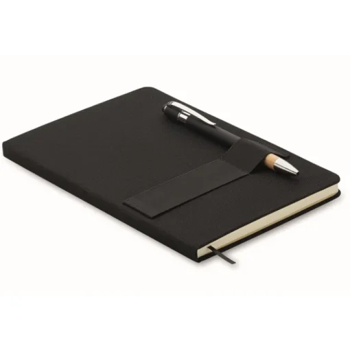 Gift Campaign Taccuino A5 con pagine a righe, penna e fascia elastica per cellulare> Taccuini Con Penna|Quaderni A5