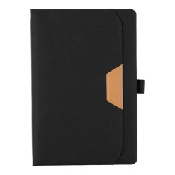 Gift Campaign Taccuino A5 con rilegatura rigida in rPET e PU con pagine a righe> Quaderni A5