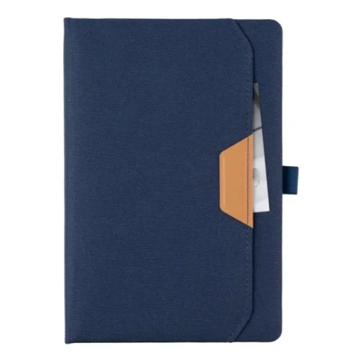 Gift Campaign Taccuino A5 con rilegatura rigida in rPET e PU con pagine a righe> Quaderni A5
