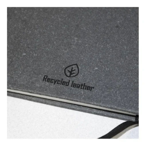 Gift Campaign Taccuino A5 copertina in pelle riciclata pagine a righe Leather Reuse> Taccuini Ecologici|Quaderni A5