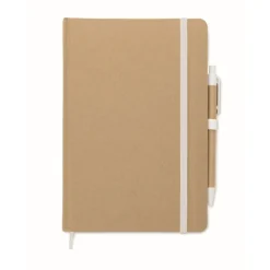Gift Campaign Taccuino A5 in cartone riciclato con pagine a righe e penna blu></noscript> Taccuini Con Penna|Quaderni A5