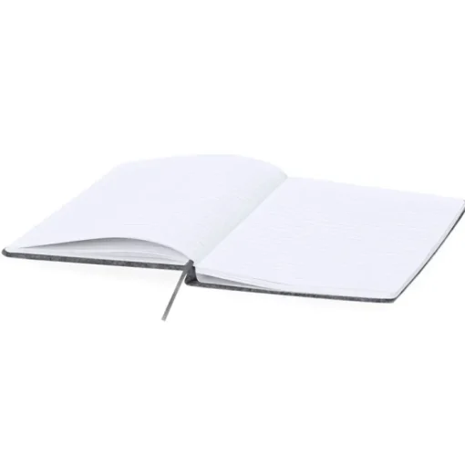 Gift Campaign Taccuino A5 in feltro con tasca frontale in sughero e pagine a righe> Quaderni A5