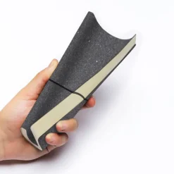 Gift Campaign Taccuino A5 in pelle riciclata elastico orizzontale pagine puntinate></noscript> Taccuini Ecologici|Quaderni A5
