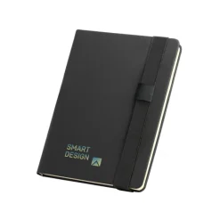 Gift Campaign Taccuino A5 in similpelle con elastico portapenna fogli neutri Pengo> Quaderni A5