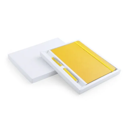 Gift Campaign Taccuino A5 in similpelle con fogli neutri e penna in scatola Colorlux> Taccuini Con Penna|Quaderni A5
