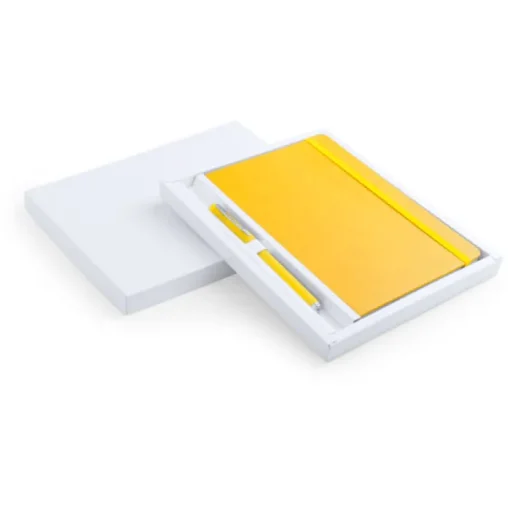 Gift Campaign Taccuino A5 in similpelle con fogli neutri e penna in scatola Colorlux> Taccuini Con Penna|Quaderni A5