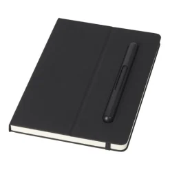 Gift Campaign Taccuino a righe con penna a inchiostro nero personalizzabili></noscript> Taccuini Con Penna|Taccuini Ecologici
