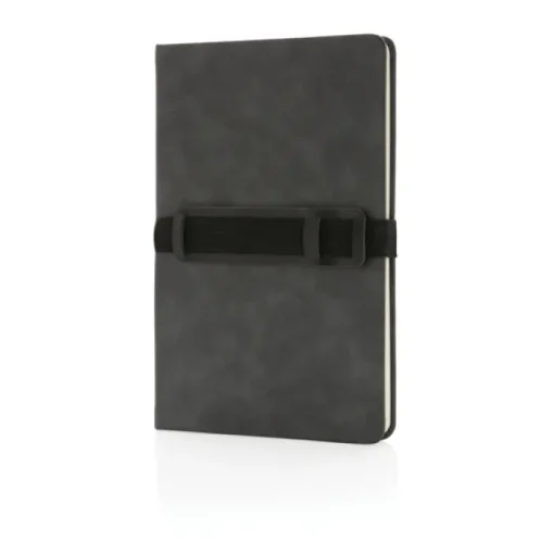 Gift Campaign Taccuino aziendale A5 elegante con cinturino e pagine a righe Holder> Quaderni A5