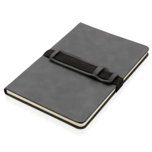 Gift Campaign Taccuino aziendale A5 elegante con cinturino e pagine a righe Holder> Quaderni A5