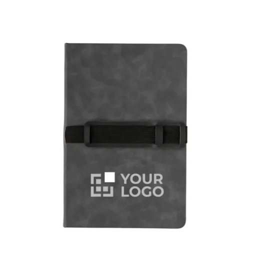 Gift Campaign Taccuino aziendale A5 elegante con cinturino e pagine a righe Holder> Quaderni A5