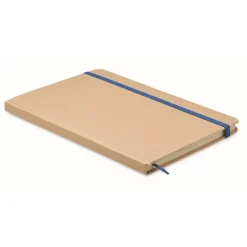 Gift Campaign Taccuino aziendale con logo A5 pagine a quadri con elastico Everwrite> Quaderni A5