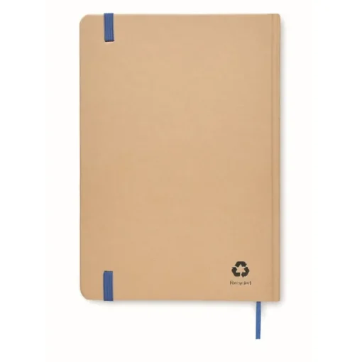 Gift Campaign Taccuino aziendale con logo A5 pagine a quadri con elastico Everwrite> Quaderni A5