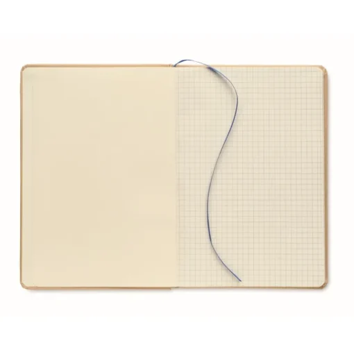 Gift Campaign Taccuino aziendale con logo A5 pagine a quadri con elastico Everwrite> Quaderni A5