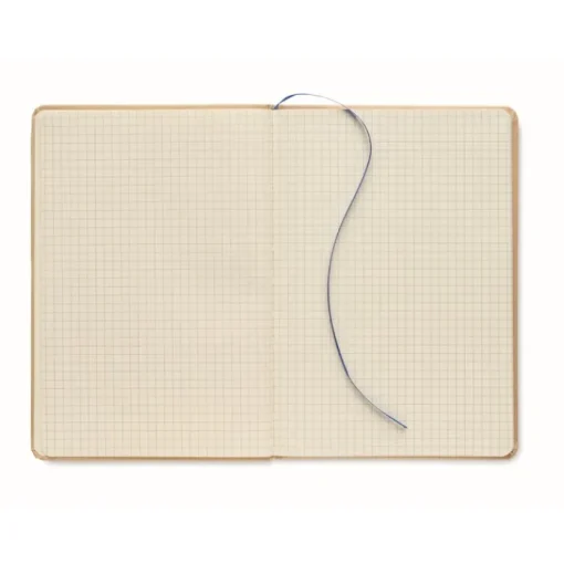 Gift Campaign Taccuino aziendale con logo A5 pagine a quadri con elastico Everwrite> Quaderni A5
