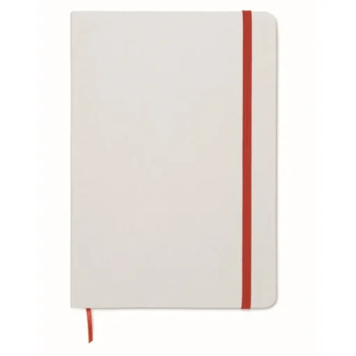Gift Campaign Taccuino bianco A5 ecologico da incidere con pagine a righe> Taccuini Ecologici|Quaderni A5