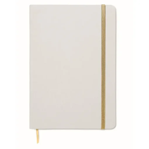 Gift Campaign Taccuino bianco A5 ecologico da incidere con pagine a righe> Taccuini Ecologici|Quaderni A5