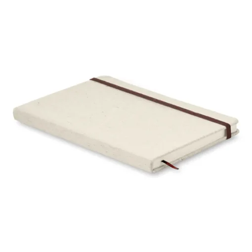 Gift Campaign Taccuino con logo A5 con elastico copertina canvas pagine righe Canvas> Quaderni A5