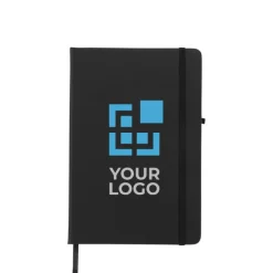 Gift Campaign Taccuino con logo A5 tasca interna con elastico e portapenna Cuadro></noscript> Gadget Per L'Ufficio|Quaderni A5