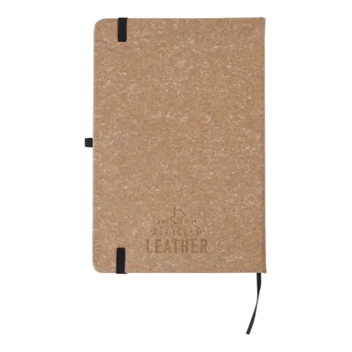 Gift Campaign Taccuino ecologico personalizzato A5 pelle riciclata e fogli a righe> Taccuini Ecologici|Quaderni A5