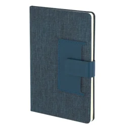 Gift Campaign Taccuino in RPET con tasca portatessere A5 fogli a righe> Taccuini Ecologici|Quaderni A5