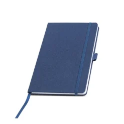 Gift Campaign Taccuino in rPET formato A5 con pagine neutre e anello porta penna><noscript><img width=