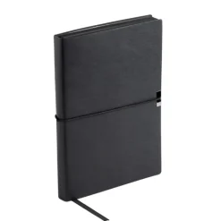 Gift Campaign Taccuino in similpelle con elastico orizzontale A5 fogli a righe><noscript><img width=