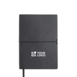 Gift Campaign Taccuino in similpelle con elastico orizzontale A5 fogli a righe><noscript><img width=