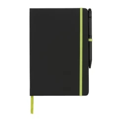 Gift Campaign Taccuino nero A5 con penna elastico colorato pagine a righe BlackBook></noscript> Taccuini Con Penna|Quaderni A5