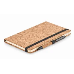 Gift Campaign Taccuino personalizzato A5 con elastico e penna in bambù Earth> Taccuini Con Penna|Taccuini Ecologici