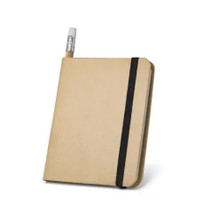 Gift Campaign Taccuino personalizzato A7 con elastico matita fogli bianchi Eco Mini> Taccuini Con Penna|Taccuini Ecologici