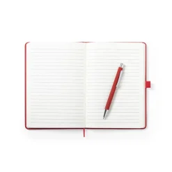 Gift Campaign Taccuino personalizzato A5 con elastico e penna pagine a righe Hemming> Taccuini Con Penna|Quaderni A5