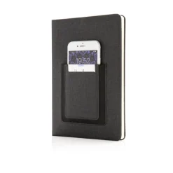 Gift Campaign Taccuino promozionale A5 con taschino pagine a righe crema Pocket></noscript> Quaderni A5