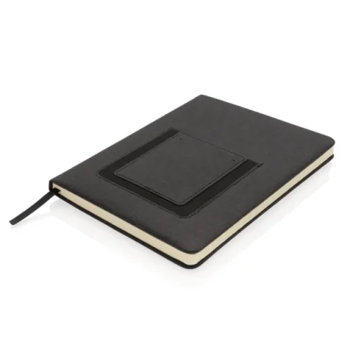 Gift Campaign Taccuino promozionale A5 con taschino pagine a righe crema Pocket> Quaderni A5