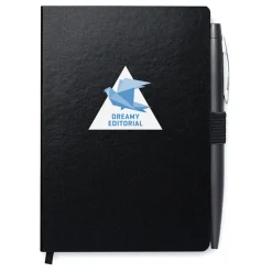 Gift Campaign Taccuino pubblicitario A6 con penna blu e pagine a righe Hemming></noscript> Taccuini Con Penna|Taccuini Tascabili E Quadernini A6