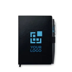 Gift Campaign Taccuino pubblicitario A6 con penna blu e pagine a righe Hemming></noscript> Taccuini Con Penna|Taccuini Tascabili E Quadernini A6