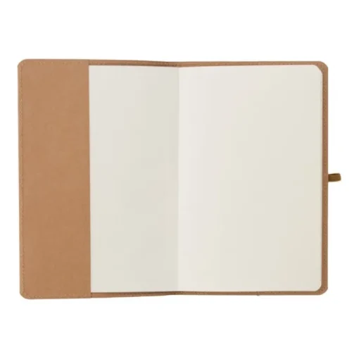 Gift Campaign Taccuino simile A5 con copertina in carta kraft lavata con fogli a righe> Quaderni A5