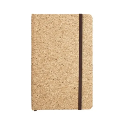 Gift Campaign Taccuino tascabile B7 con copertina in sughero con pagine neutre FSC™> Taccuini Ecologici|Quaderni A5