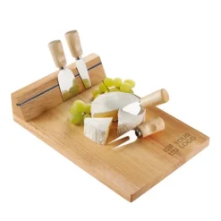 Gift Campaign Tagliere da formaggio in legno con banda magnetica e 4 accessori></noscript> Altri Utensili Da Cucina