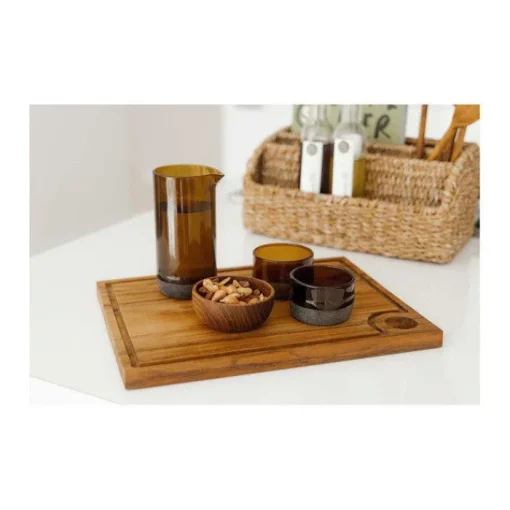 Gift Campaign Tagliere fatto a mano con la radice di un albero di teak> Taglieri