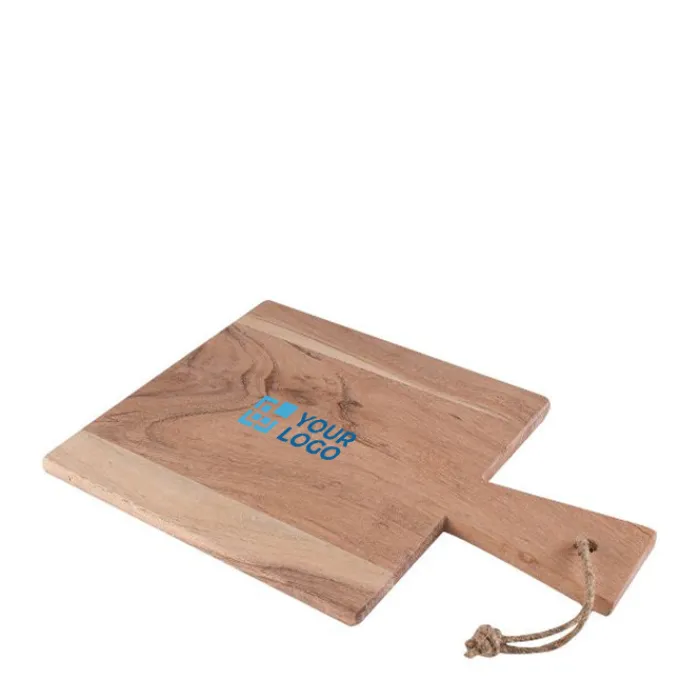 Gift Campaign Tagliere in legno personalizzati di acacia a forma di trapezio Acacia> Taglieri