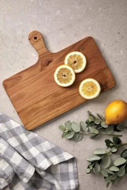 Gift Campaign Tagliere orizzontale pubblicitario in pregiato e manico TeakWood></noscript> Taglieri
